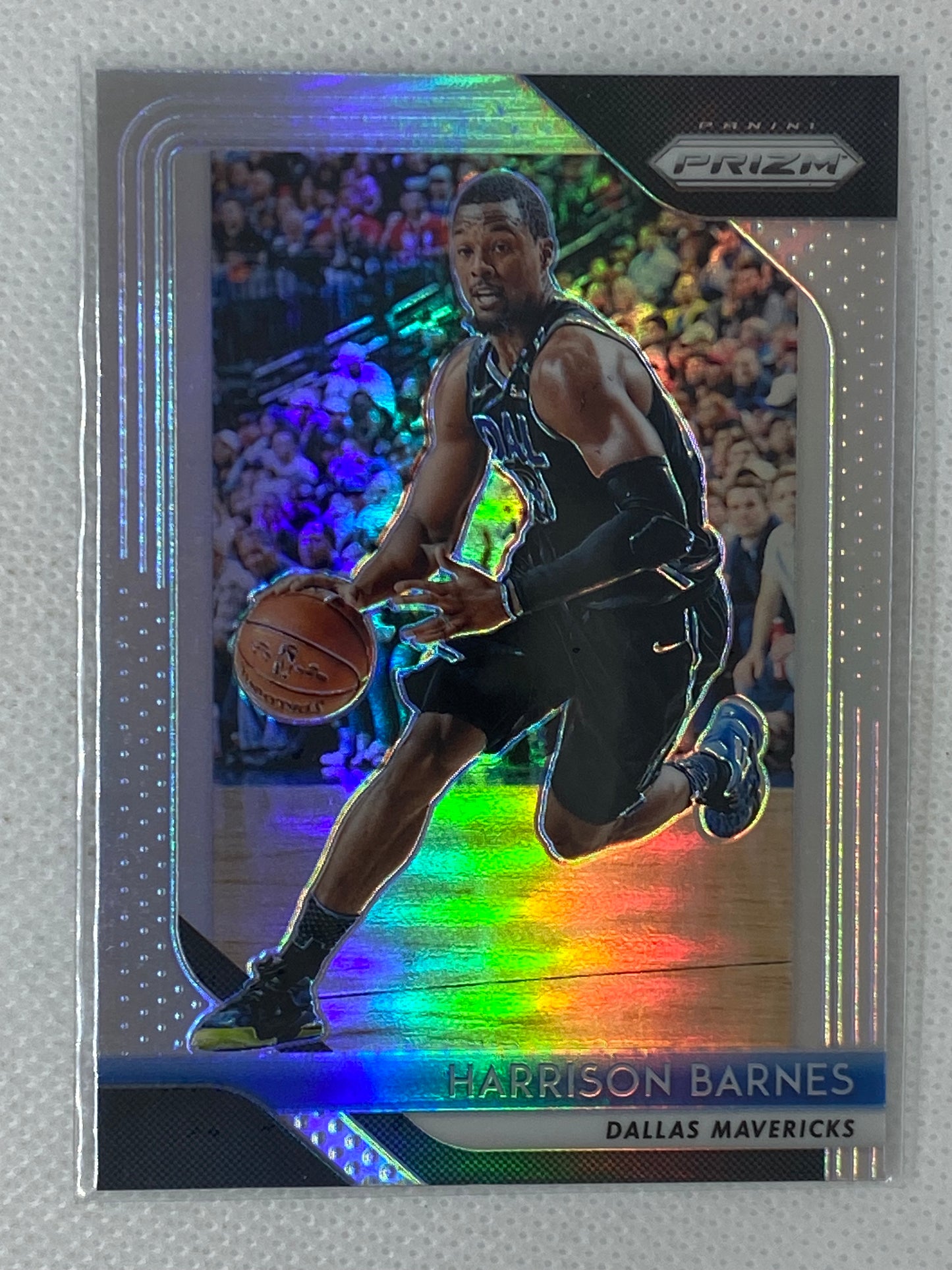 2018-19 Panini Prizm Basketball Silver Parallel #300 Harrison Barnes