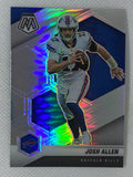 2021 Panini Mosaic Josh Allen Silver Prizm Holo #26 Buffalo Bills