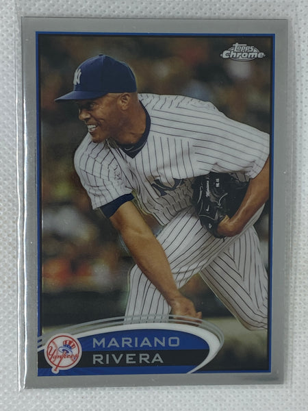 2012 Topps Chrome #150 Mariano Rivera New York Yankees