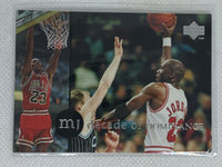 Michael Jordan 1994 Upper Deck MJ Decade of Dominance Card #J9 Chicago Bulls