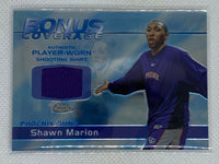 2003-04 Topps Chrome Bonus Coverage Relic Shawn Marion #BCR-SM Phoenix Suns