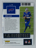 2021 Panini Contenders Season Ticket Josh Allen #10 Buffalo Bills