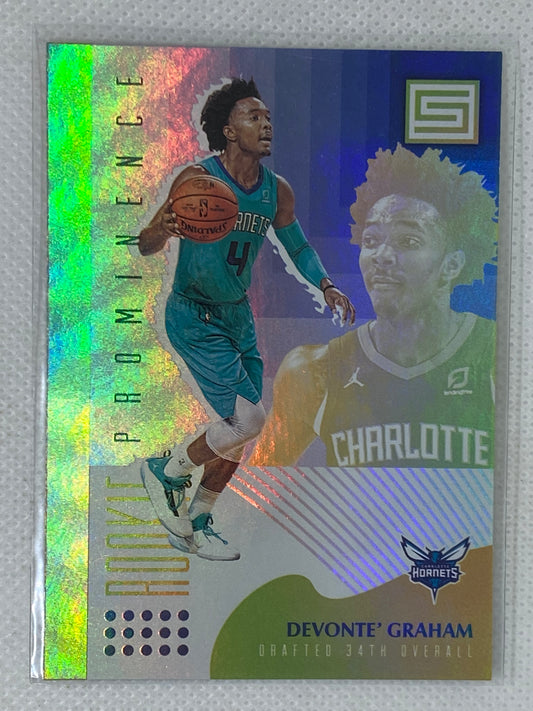 2018-19 Panini Status Rookie Prominence #33 Devonte' Graham