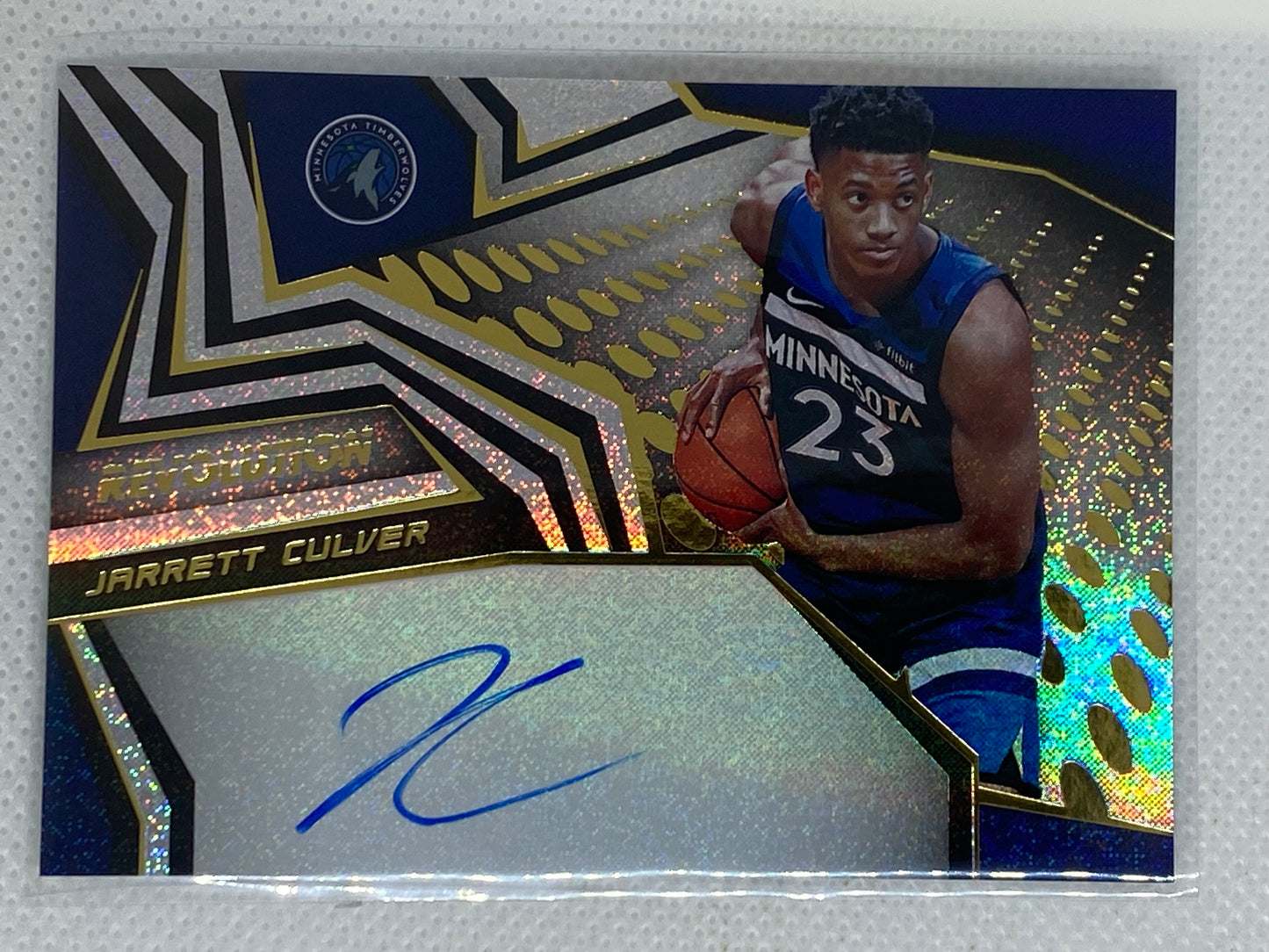 2019-20 Panini Revolution Rookie Auto Jarrett Culver #RA-JCV Rookie Auto