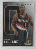 2013-14 Pinnacle Damian Lillard #6 Behind The Numbers Portland Trail Blazers