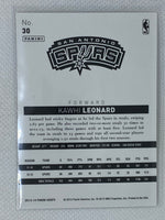 2013-14 NBA Hoops Kawhi Leonard #30
