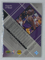 1999 Upper Deck Black Diamond #37 Shaquille O'Neal Los Angeles Lakers