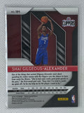 2018 Panini Prizm Shai Gilgeous-Alexander RC Rookie #184