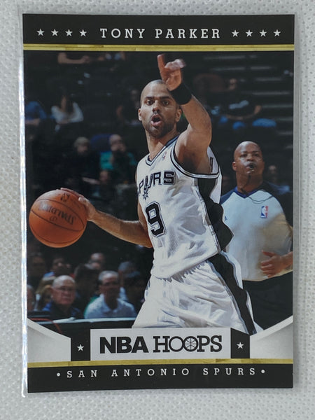 2012-13 Hoops San Antonio Spurs Basketball Card #71 Tony Parker