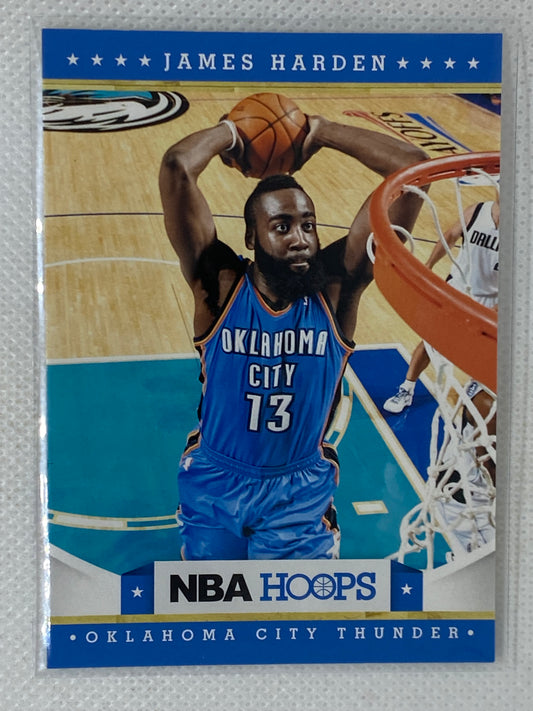 2012-13 Panini Hoops James Harden #133 Oklahoma City Thunder