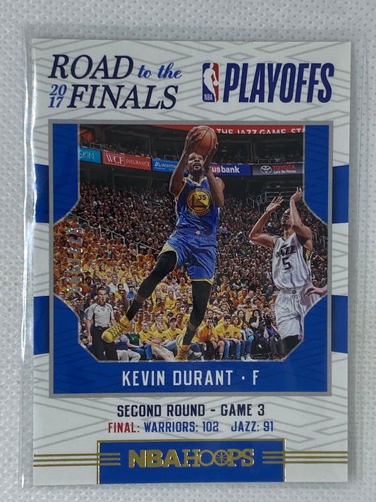 2017-18 NBA Hoops Kevin Durant Road To The Finals 2017 Playoffs Rd 2 Game 3 #58 /999