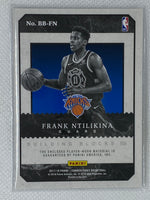 2017-18 Panini Cornerstones Building Blocks Memorabilia #BB-FN Frank Ntilikina