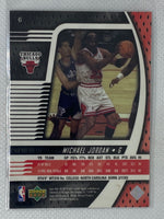 1999-00 Michael Jordan Upper Deck Ionix Basketball Card #6 Chicago Bulls