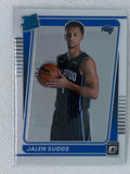 2021-22 Donruss Optic Rated Rookie Jalen Suggs Rookie Orlando Magic #179