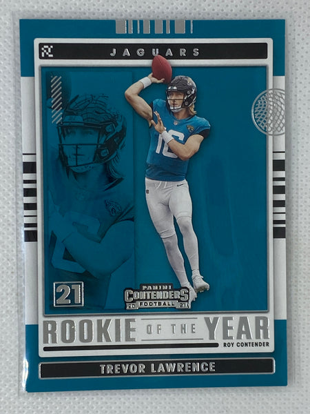 2021 Panini Contenders (Rookie of the Year) Trevor Lawrence #ROY-TLR – $1  Sports Cards