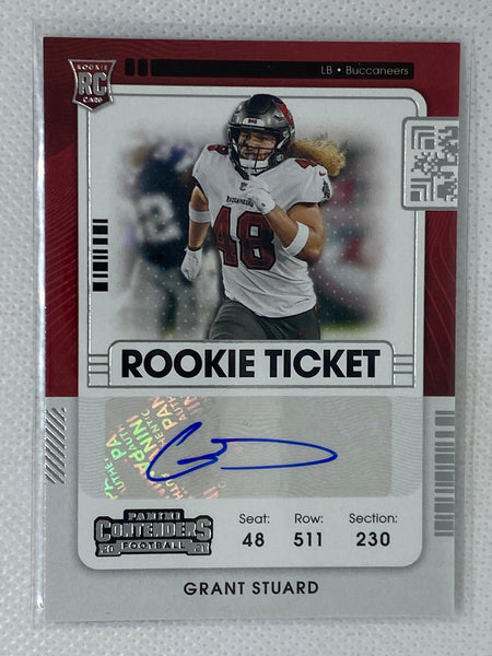 2021 Panini Contenders Rookie Ticket Autograph #297 Grant Stuard Tampa –  ARD Sports Memorabilia