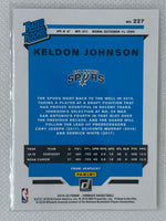 2019-20 Panini Donruss Basketball Keldon Johnson Rated Rookie Card #227