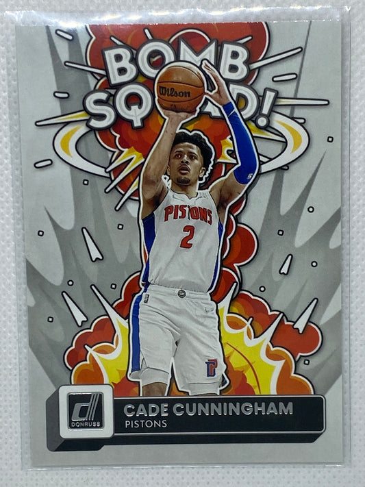 2022-23 Donruss Cade Cunningham Bomb Squad #9 Detroit Pistons