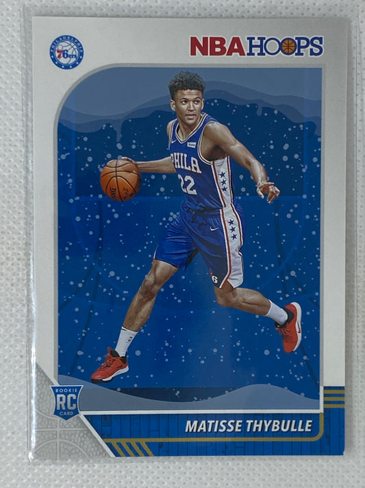 2019-20 NBA Hoops Winter Matisse Thybulle RC Base Rookie #239 Philadelphia 76ers SP