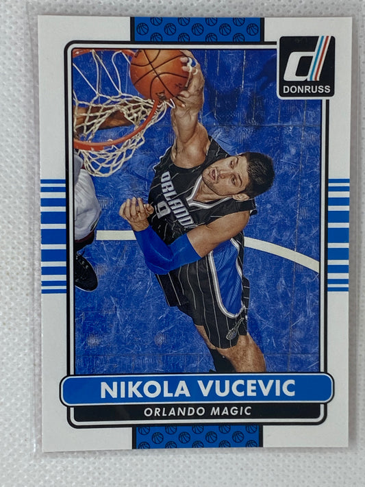 2014-15 Panini Donruss Base #81 Nikola Vucevic Orlando Magic