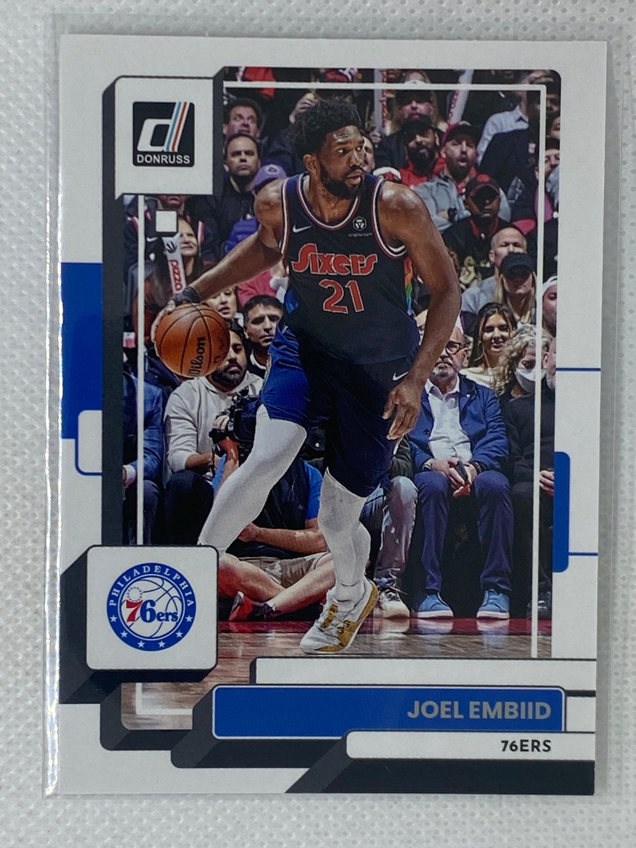 Joel Embiid #'ed 06/10 outlet Auto 2018-19 donruss