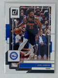 2022-23 Donruss Basketball Base #21 Joel Embiid Philadelphia 76ers