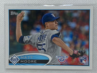 2012 Topps Opening Day Matt Moore Rookie Tampa Bay Rays #21