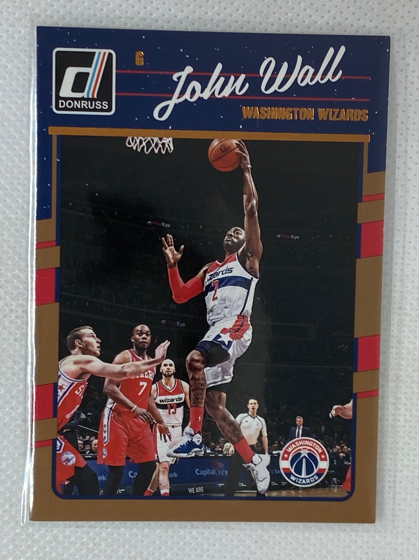 2016-17 Panini Donruss John Wall #140