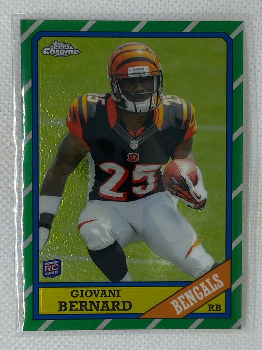 2013 Topps Chrome 1986 #17 Giovani Bernard Rookie Cincinnati Bengals