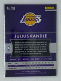 2015-16 Panini Prizm Base Julius Randle #192 Los Angeles Lakers