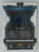 2019 Panini Select Concourse White Prizm /35 Will Grier #80 Rookie RC