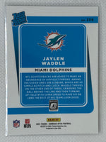 2021 Panini Donruss Optic - Rated Rookie #208 Jaylen Waddle (RC) Dolphins