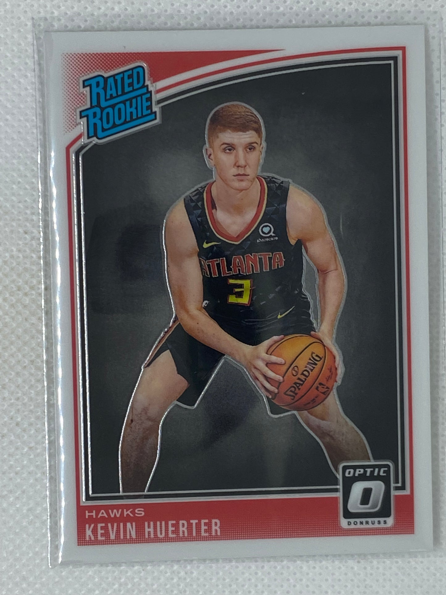 2018-19 Panini Optic Rated Rookie Base #184 Kevin Huerter Atlanta Hawks