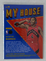 2021-22 Donruss Optic Scottie Barnes Rookie MY HOUSE Insert #19 Toronto Raptors