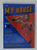 2021-22 Donruss Optic Scottie Barnes Rookie MY HOUSE Insert #19 Toronto Raptors