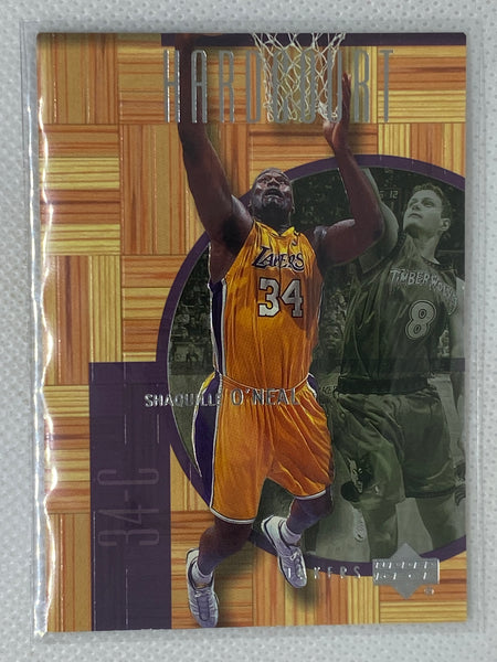 1999-00 Upper Deck Hardcourt Shaquille O'Neal #25 Los Angeles Lakers