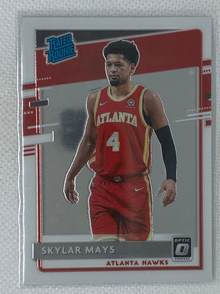 2020-21 Donruss Optic Skylar Mays #196 Rated Rookie RC Atlanta Hawks