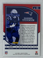 2021 Panini Absolute Rhamondre Stevenson Rookie #133 New England Patriots