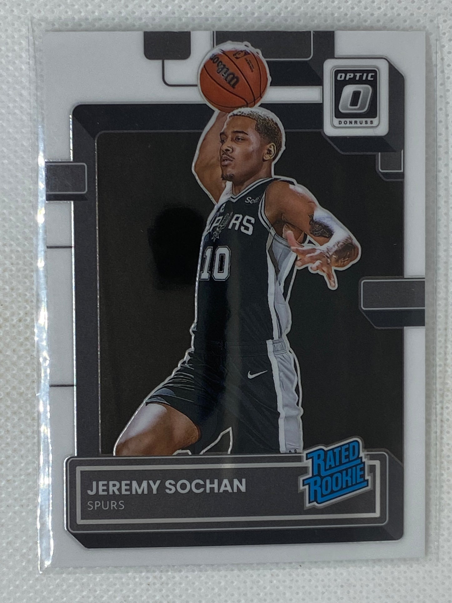 2022-23 Panini Optic Jeremy Sochan #236 Rated Rookie