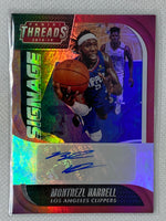 2018-19 Panini Threads Signage Montrezl Harrell #2 Autograph