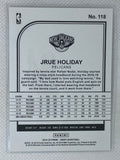 2019-20 NBA Hoops Holiday Winter Snowflakes Card Jrue Holiday #118 New Orleans Pelicans