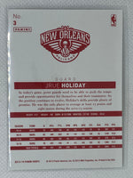 2013-14 Hoops Red Backs New Orleans Pelicans Basketball Card #3 Jrue Holiday