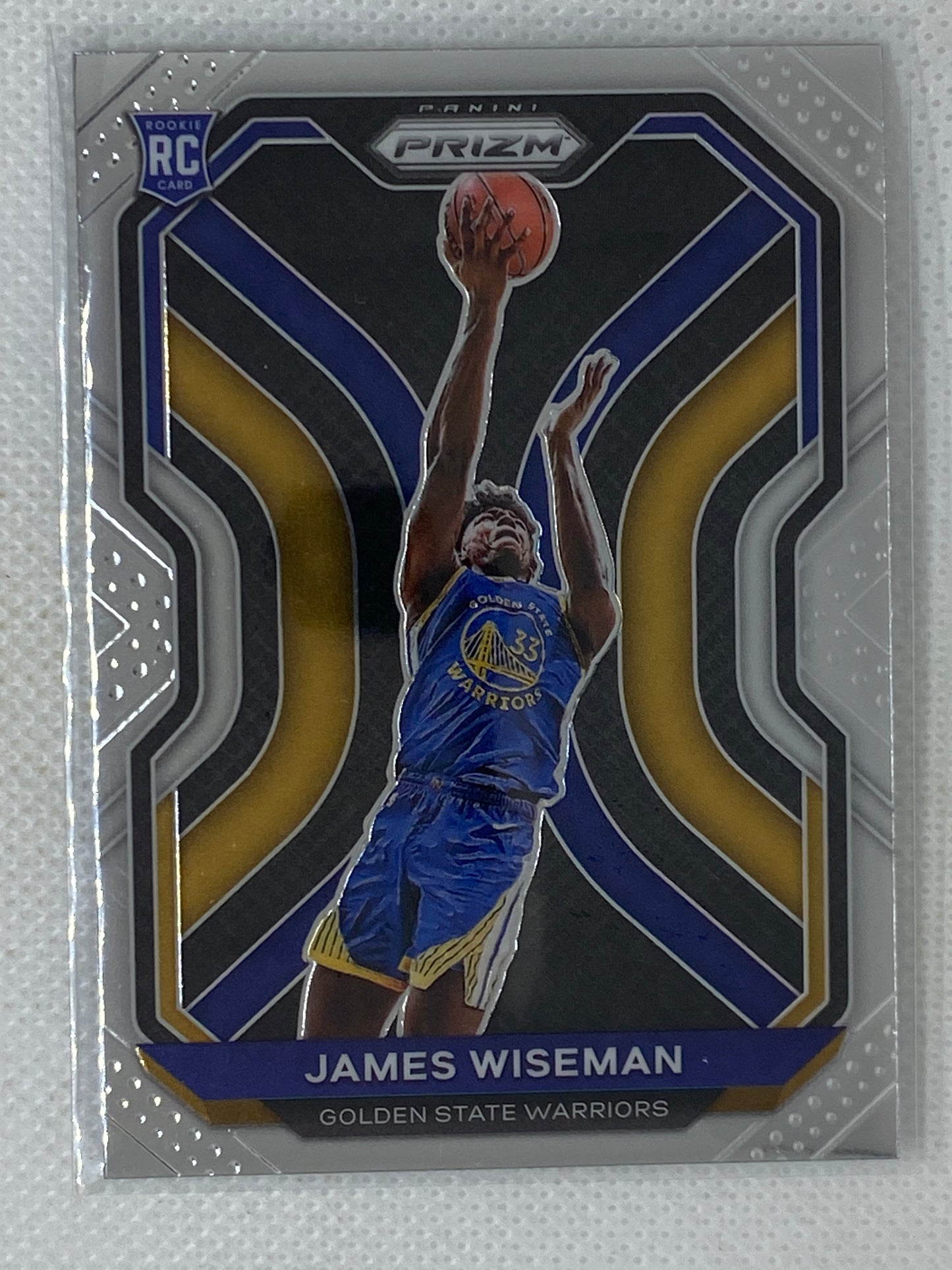 2020-21 Panini Prizm #268 James Wiseman Rookie RC Golden State Warriors