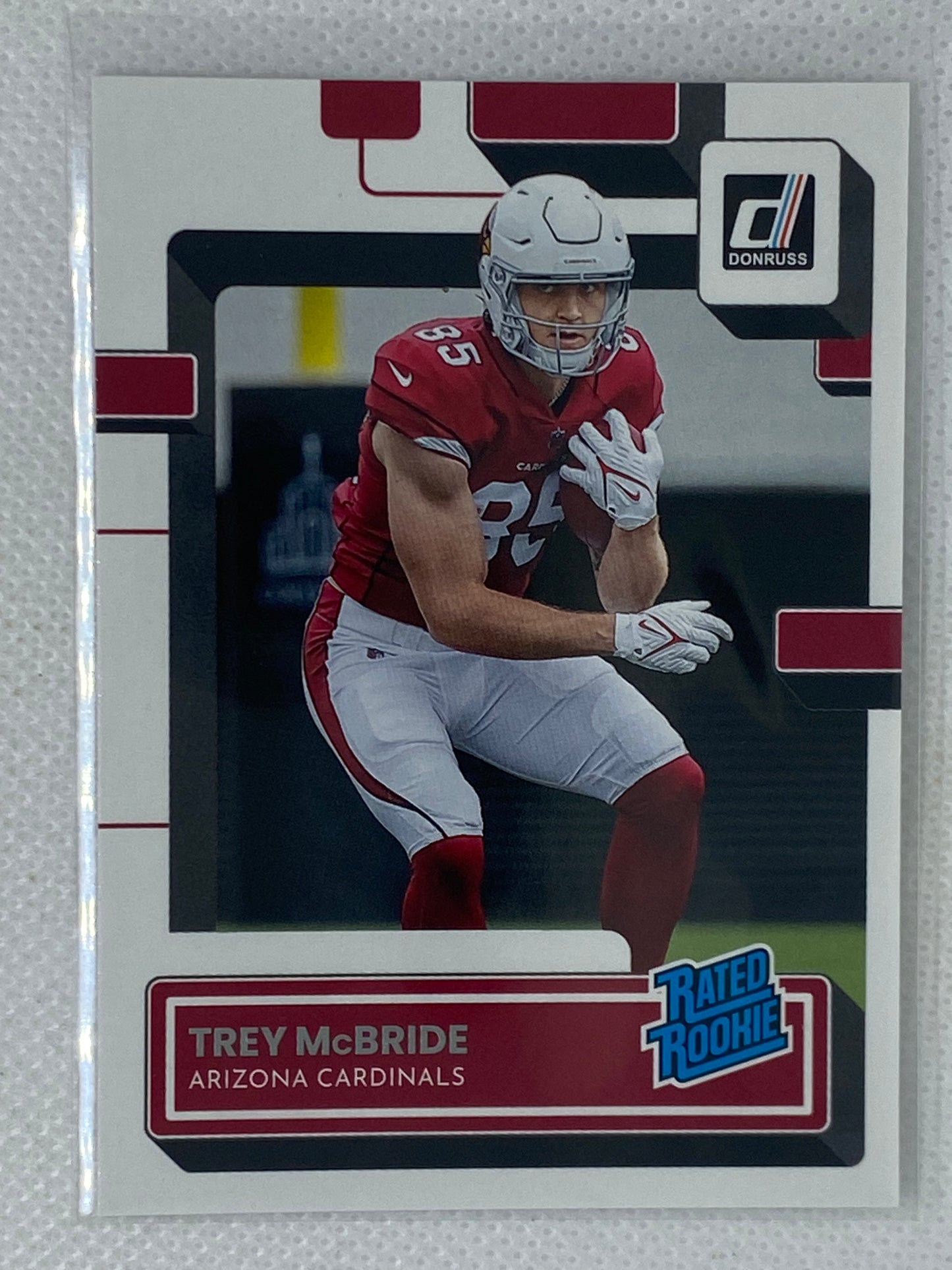 2022 Panini Donruss Rated Rookie #337 Trey McBride Arizona Cardinals