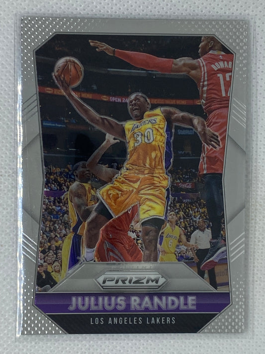 2015-16 Panini Prizm Base Julius Randle #192 Los Angeles Lakers