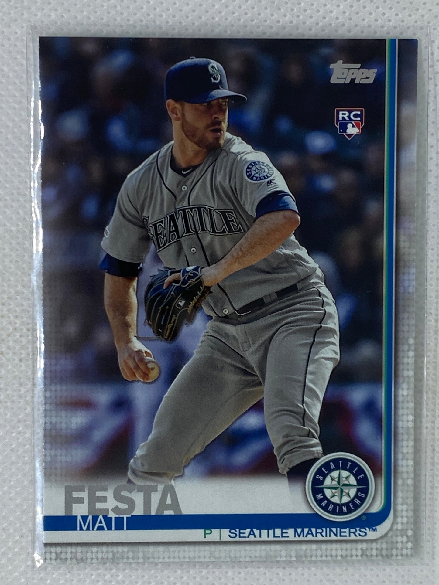 2019 Topps Update Matt Festa Seattle Mariners #US111 RC