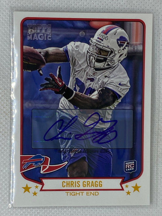 2013 Topps Magic Auto Chris Gragg #109 Rookie Auto RC