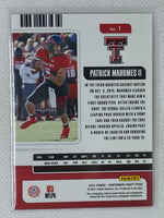 2021 Contenders Draft Picks Patrick Mahomes Season Ticket #1 Kansas City Chiefs