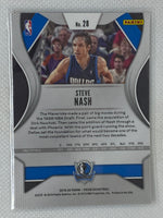 2019-20 Panini Prizm Basketball Steve Nash #28 Mavericks HOF