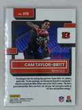 2022 Donruss Press Proof Premium Gold Cam Taylor-Britt Rookie #378 Cincinnati Bengals